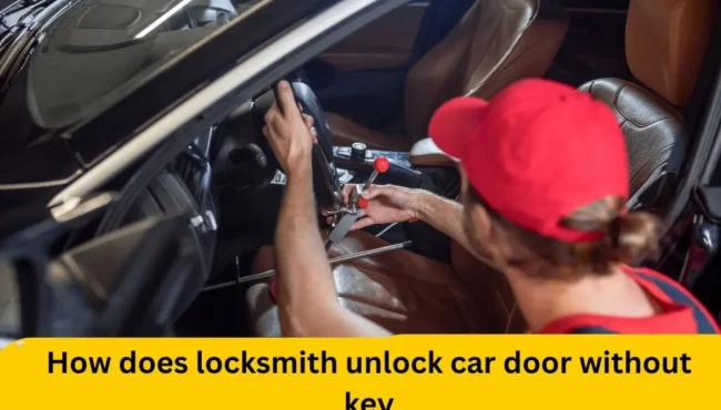 locksmith unlock car door without key